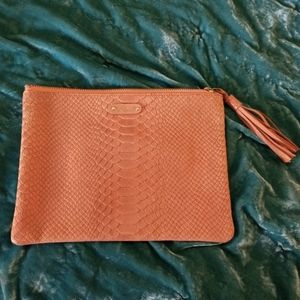 GiGi New York Leather clutch
